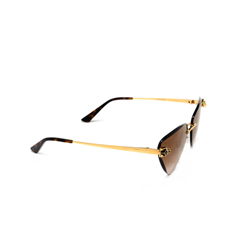 Cartier CT0399S Sunglasses 002 gold - 2/4