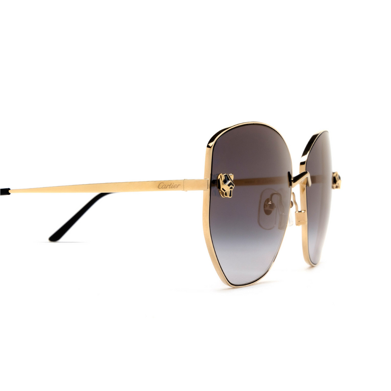 Cartier CT0400S Sunglasses 001 gold - 3/4