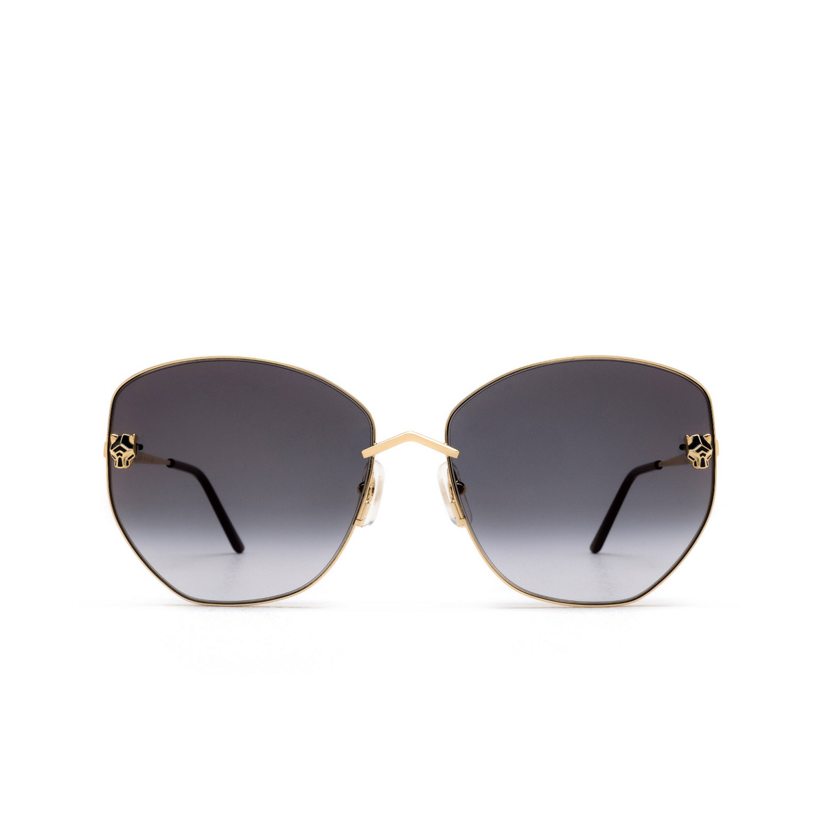 Cartier CT0400S Sunglasses 001 Gold - front view