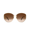 Cartier CT0400S Sunglasses 002 gold - product thumbnail 1/4