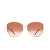 Cartier CT0400S Sunglasses 003 gold - product thumbnail 1/4
