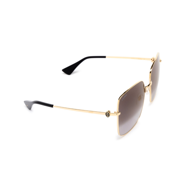 Cartier CT0401S Sunglasses 001 gold - 2/5