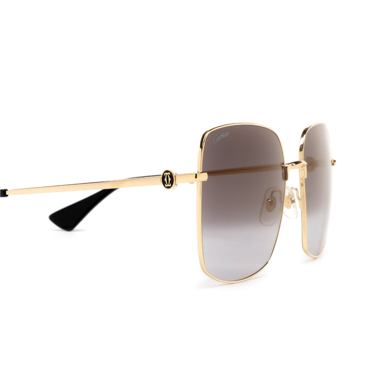 Cartier CT0401S Sunglasses 001 gold - 3/5