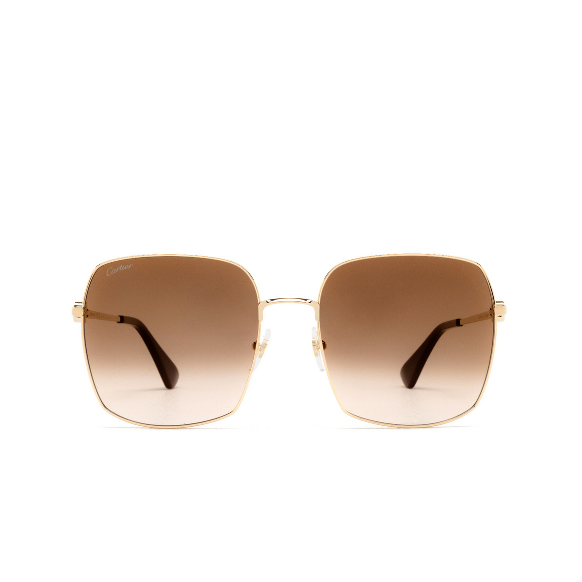 Cartier CT0401S Sunglasses 002 Gold - front view