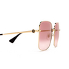 Cartier CT0401S Sunglasses 003 gold - product thumbnail 3/4