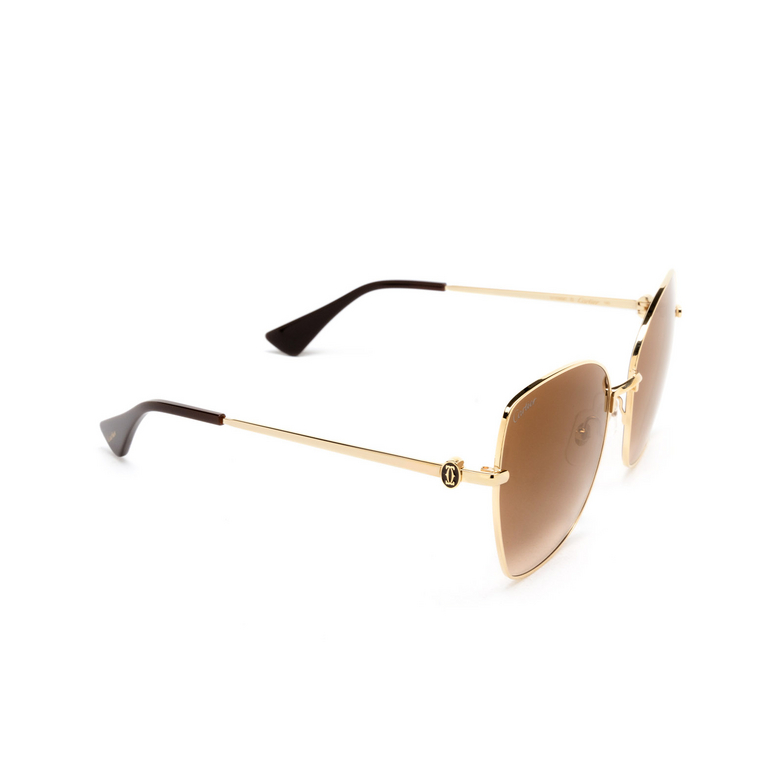 Cartier CT0402S Sunglasses 002 gold - 2/4