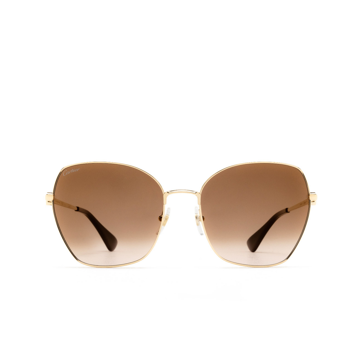 Cartier CT0402S Sunglasses 002 Gold - front view