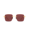 Cartier CT0403S Sunglasses 003 gold - product thumbnail 1/4