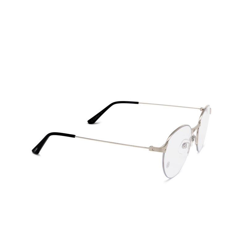 Cartier CT0405O Eyeglasses 002 silver - 2/4