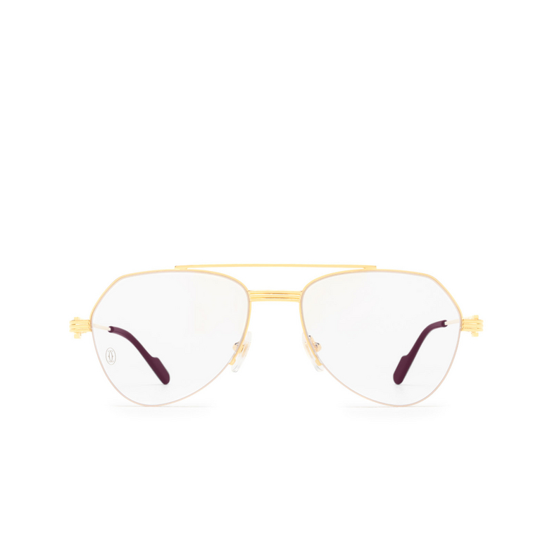 Cartier CT0409O Eyeglasses 001 gold - 1/4