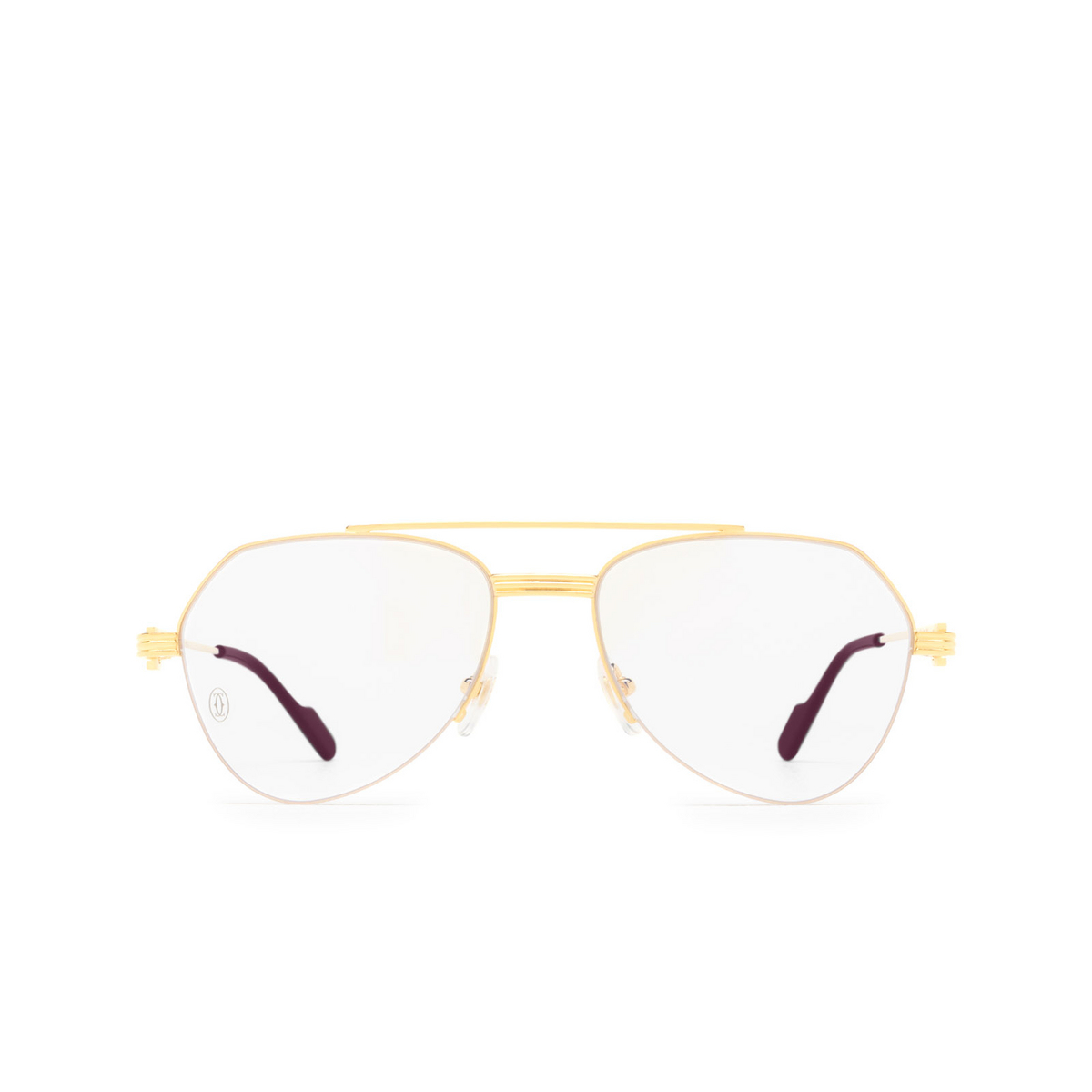 Cartier CT0409O Eyeglasses 001 Gold - 1/4