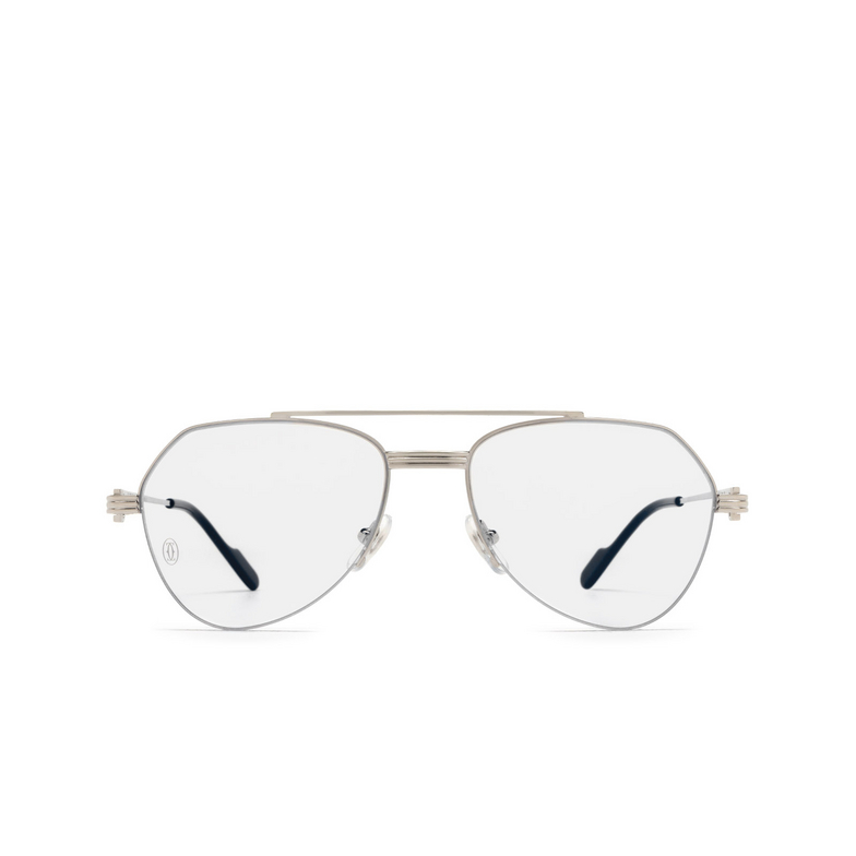 Cartier CT0409O Eyeglasses 002 silver - 1/4