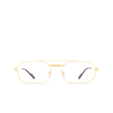 Cartier CT0410O Korrektionsbrillen 001 gold - Vorderansicht