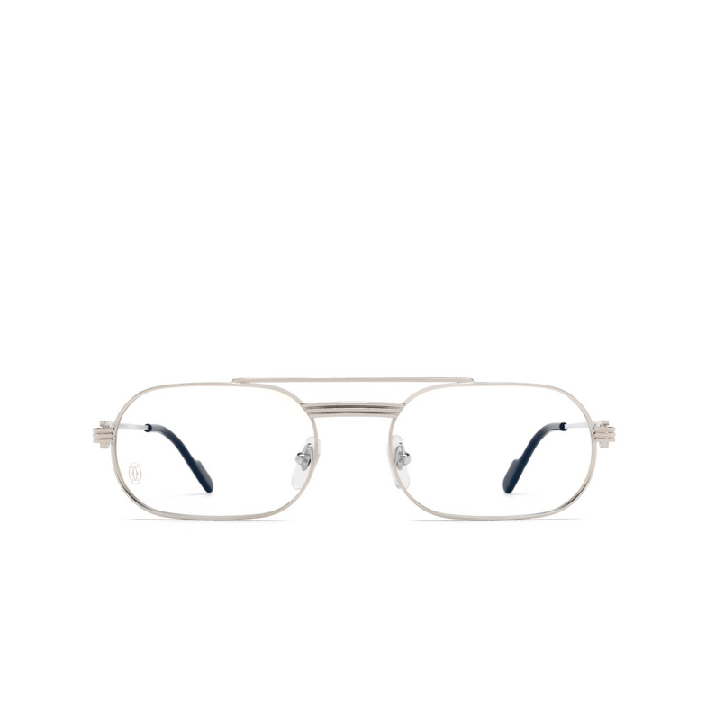 Cartier CT0410O Eyeglasses 002 silver - 1/4