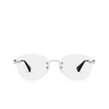 Cartier CT0414O Eyeglasses 002 silver - product thumbnail 1/4