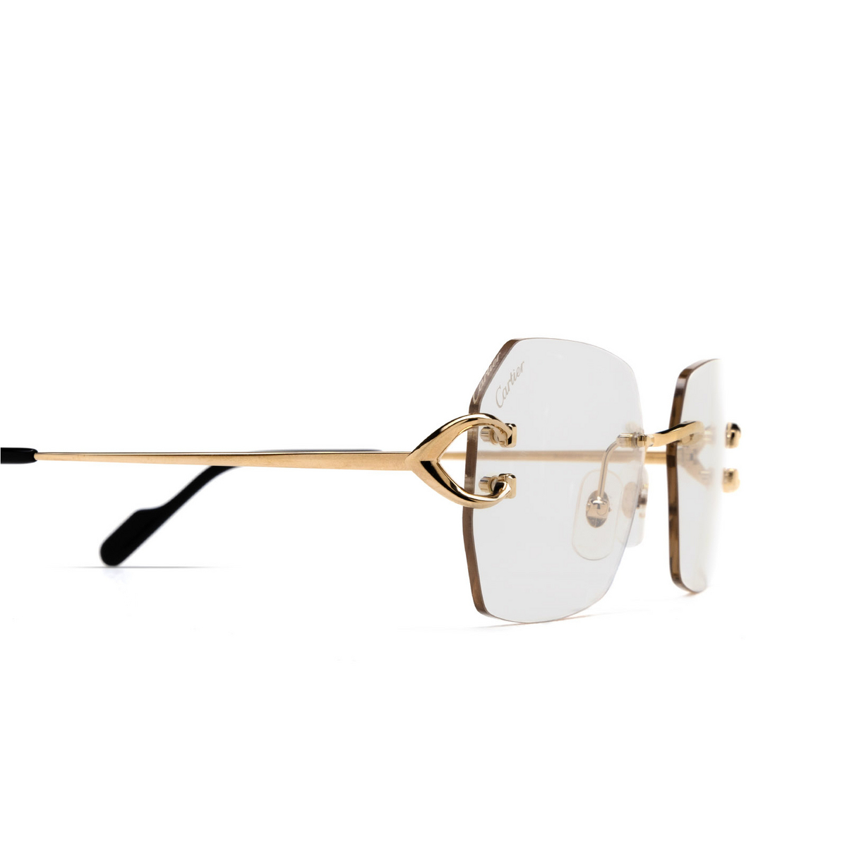 Cartier CT0416S Sunglasses 001 Gold - product thumbnail 3/4