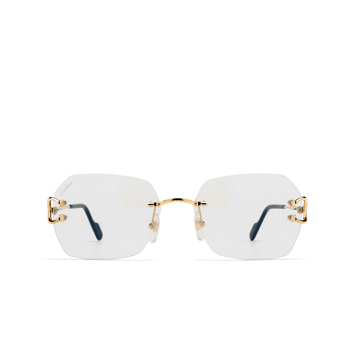 Cartier CT0416S Sunglasses 001 Gold - front view