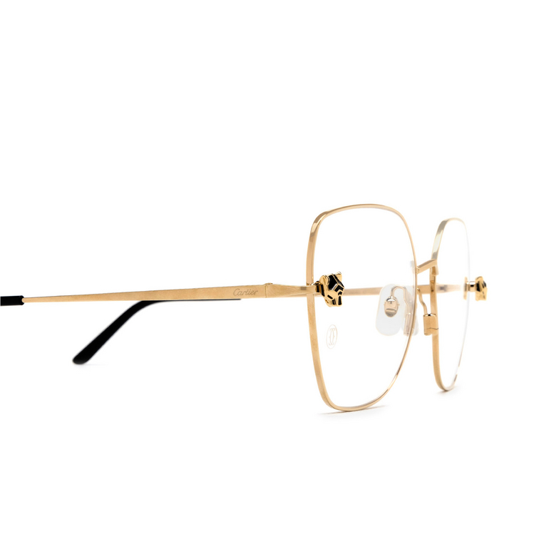 Cartier CT0417O Eyeglasses 001 gold - 3/4
