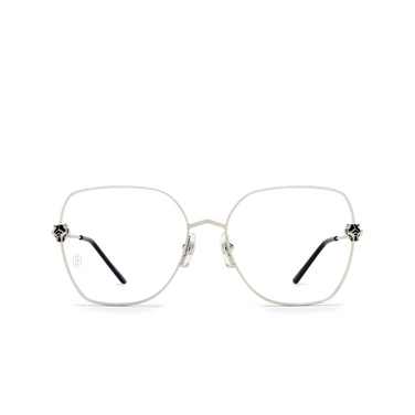 Cartier CT0417O Eyeglasses 002 silver - front view