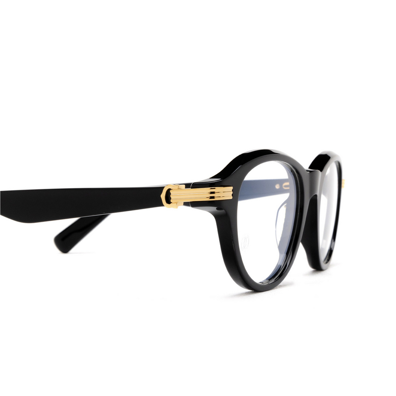 Cartier CT0419O Eyeglasses 001 black - 3/4