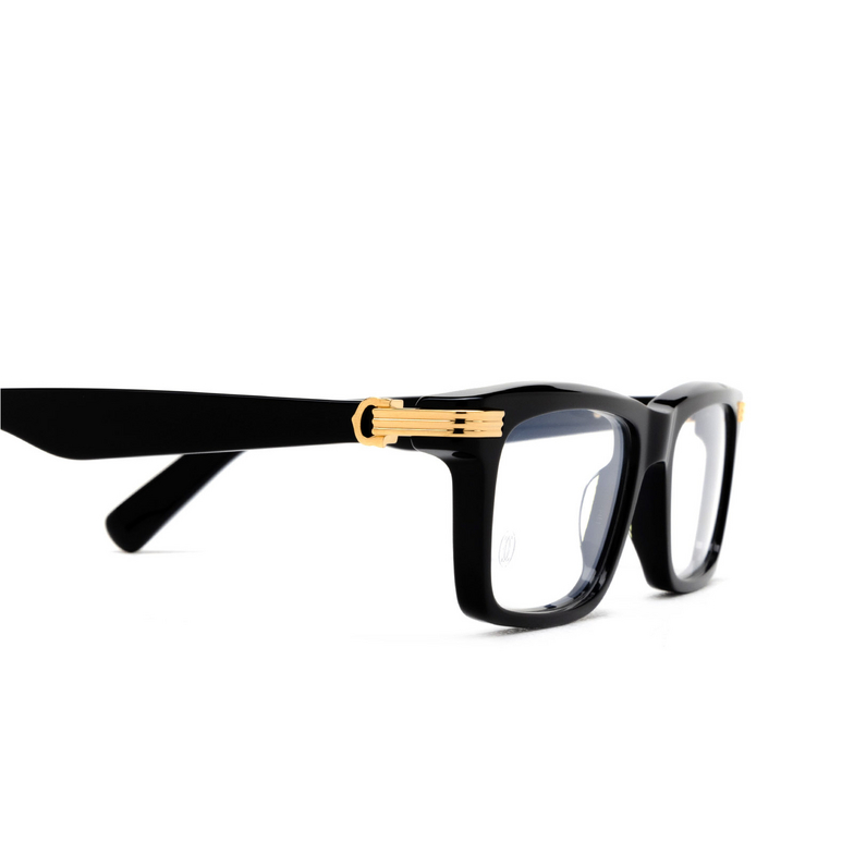 Cartier CT0420O Eyeglasses 001 black - 3/5