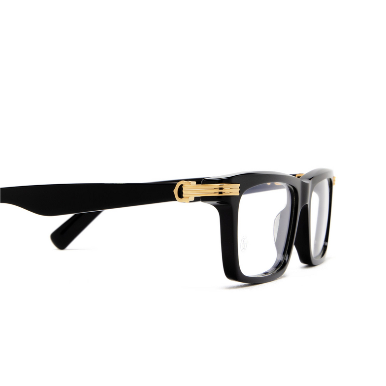Cartier CT0420O Eyeglasses 005 black - 3/4