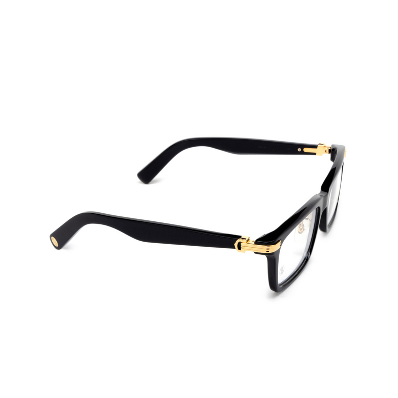 Cartier CT0420OA Eyeglasses 001 black - 2/5