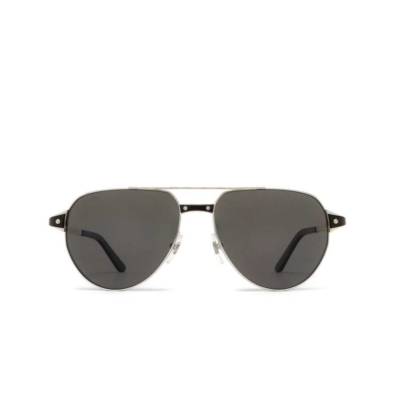 Cartier CT0425S Sunglasses 004 silver - 1/4