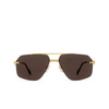 Cartier CT0426S Sunglasses 001 gold - product thumbnail 1/4