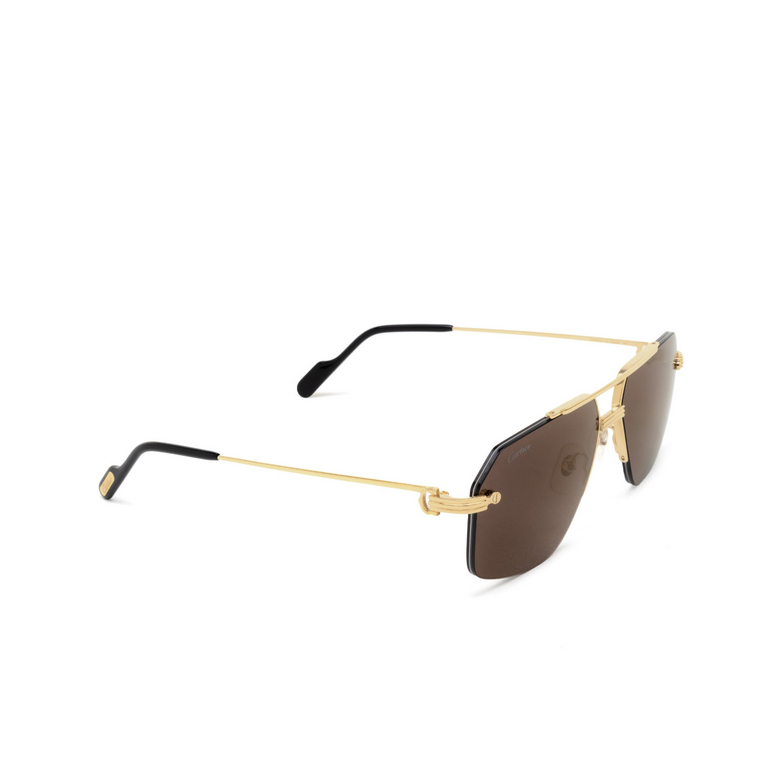 Cartier CT0426S Sunglasses 001 gold - 2/4