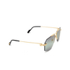 Cartier CT0426S Sunglasses 003 gold - product thumbnail 2/4