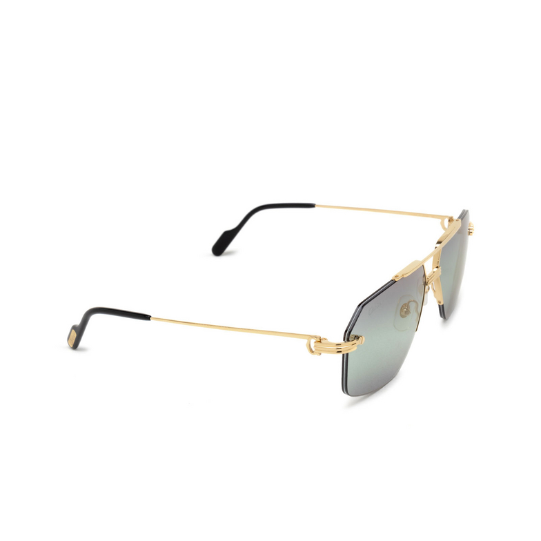 Cartier CT0426S Sunglasses 003 gold - 2/4