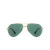 Cartier CT0427S Sunglasses 002 gold - product thumbnail 1/4