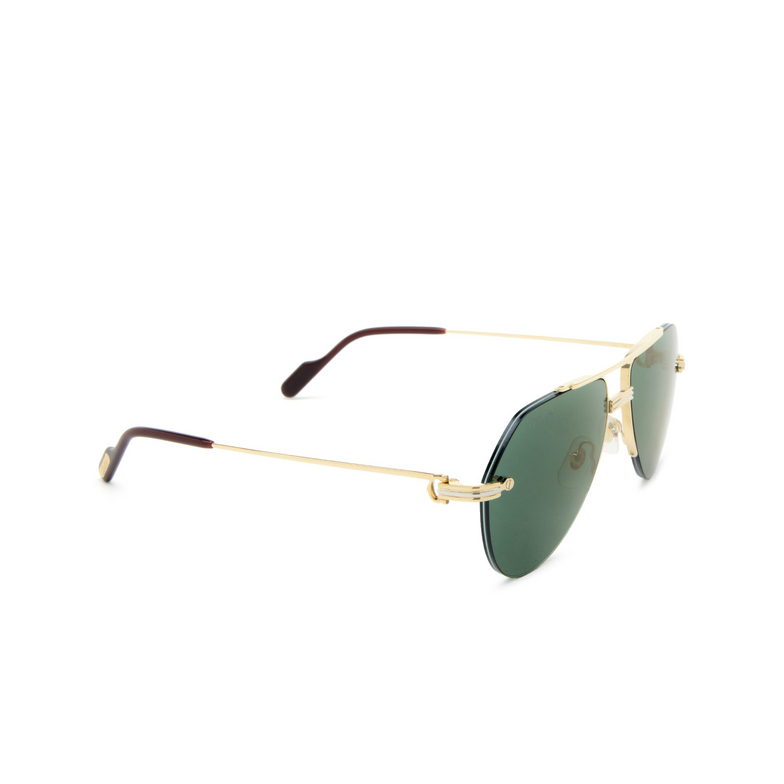Cartier CT0427S Sunglasses 002 gold - 2/4