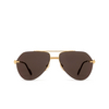 Cartier CT0427S Sunglasses 005 gold - product thumbnail 1/4