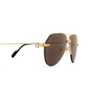 Cartier CT0427S Sunglasses 005 gold - product thumbnail 3/4