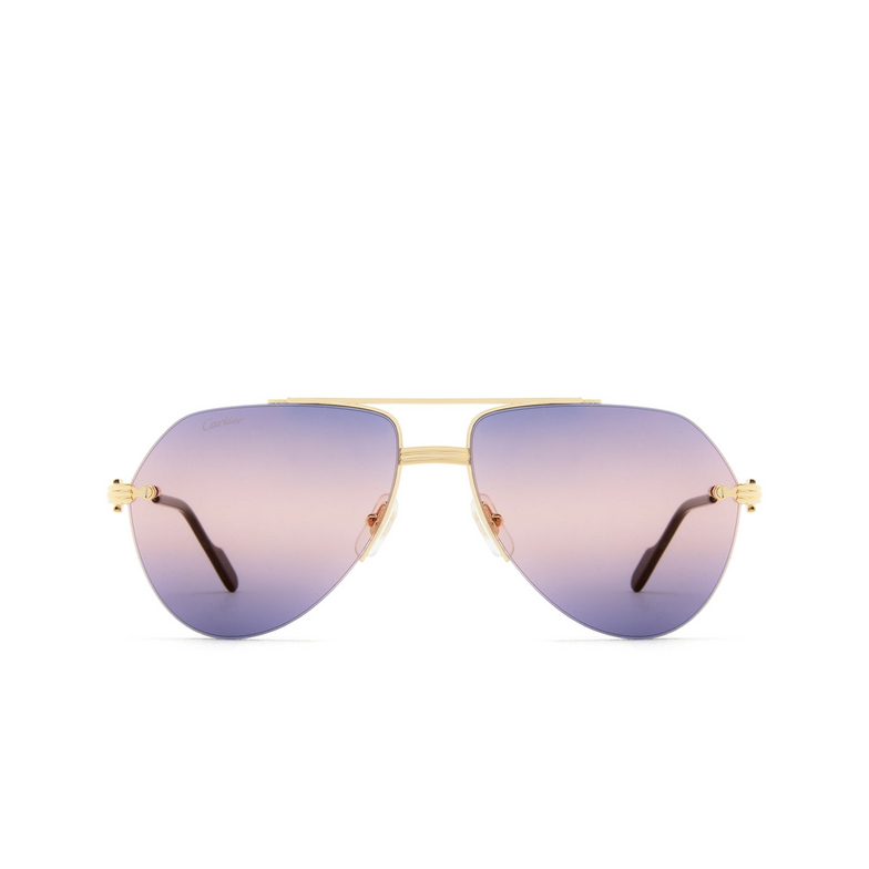 Cartier CT0427S Sunglasses 008 gold - 1/4