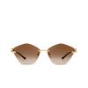 Cartier CT0429S Sunglasses 002 gold - product thumbnail 1/4
