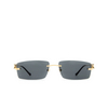 Cartier CT0430S Sunglasses 001 gold - product thumbnail 1/4