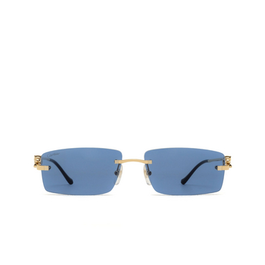 Lunettes de soleil Cartier CT0430S 004 gold - Vue de face