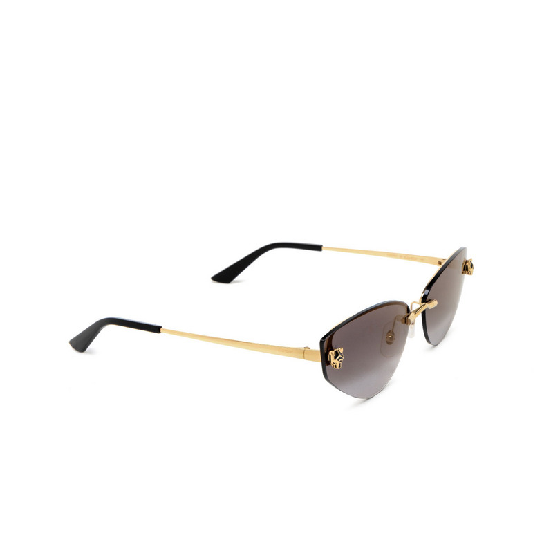 Cartier CT0431S Sunglasses 001 gold - 2/4