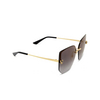 Cartier CT0432S Sunglasses 001 gold - product thumbnail 2/4