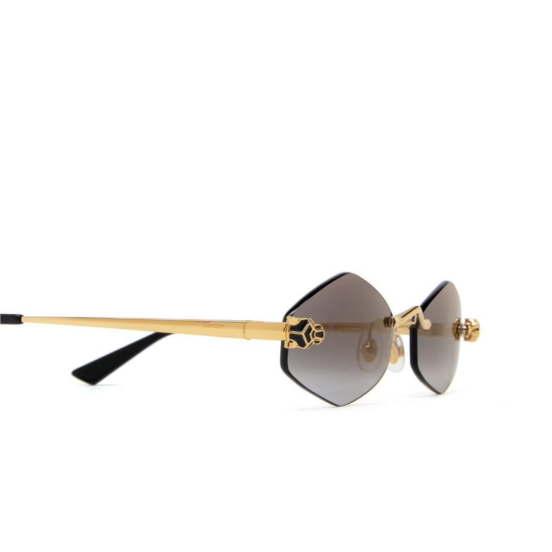 Cartier CT0433S Sunglasses 001 gold - 3/4