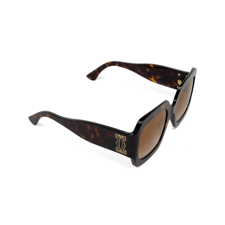 Cartier CT0434S Sunglasses 002 havana - 2/4