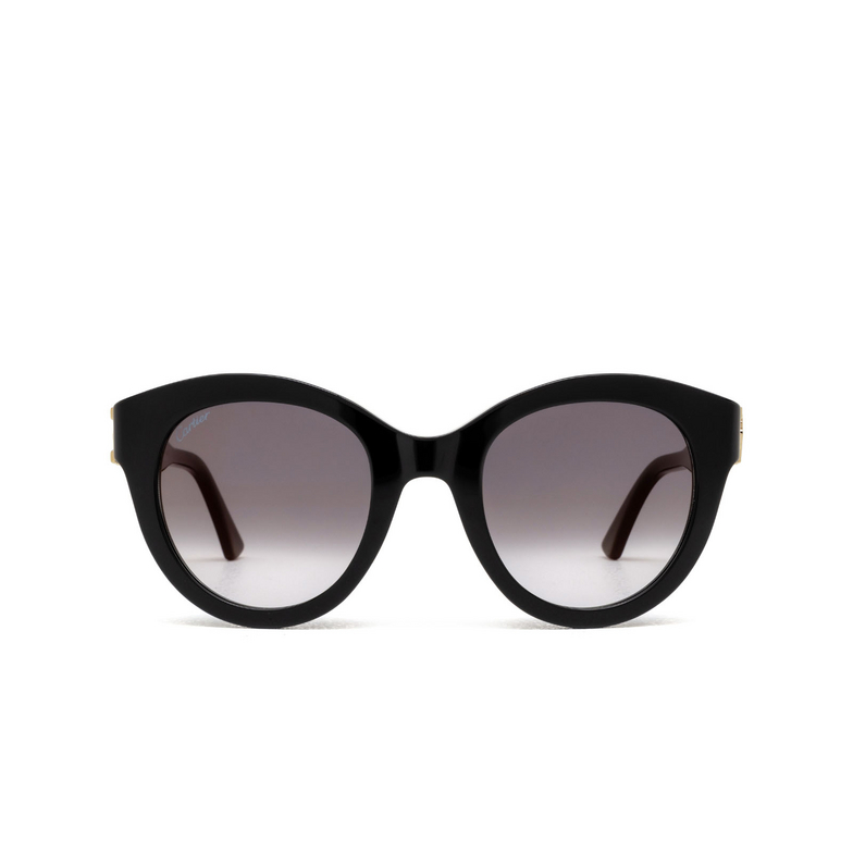 Cartier CT0436S Sunglasses 001 black - 1/5