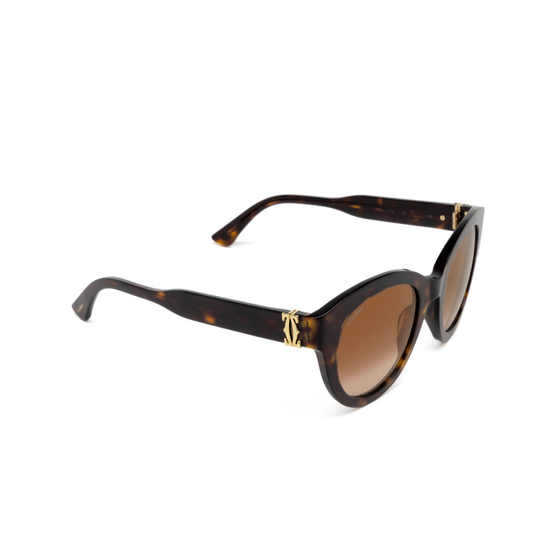 Cartier CT0436S Sunglasses 002 havana - 2/4