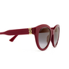 Cartier CT0436S Sunglasses 004 red - product thumbnail 3/4