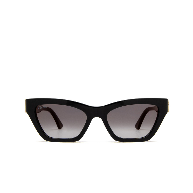 Cartier CT0437S Sunglasses 001 black - 1/5