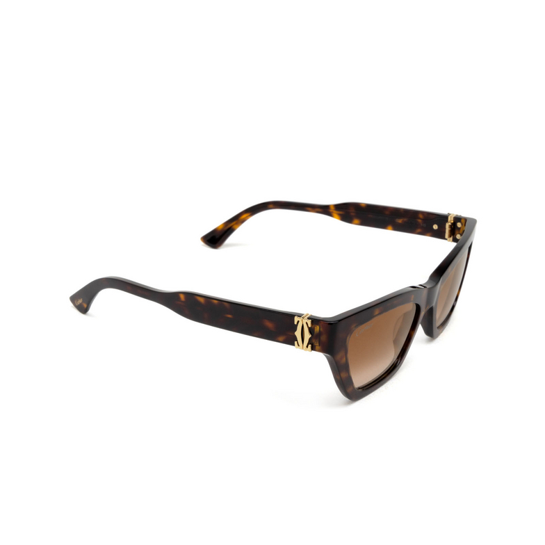 Cartier CT0437S Sunglasses 002 havana - 2/4