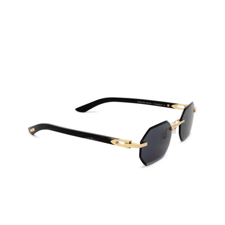 Cartier CT0439S Sunglasses 001 gold - 2/4